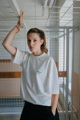 Triko JUST STARTED Off White