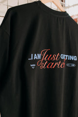 Triko JUST STARTED Black