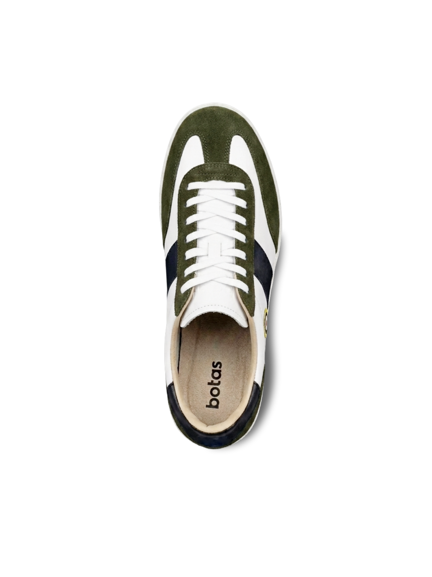 Botas Osamělý vlk – pohled shora, stélka botas