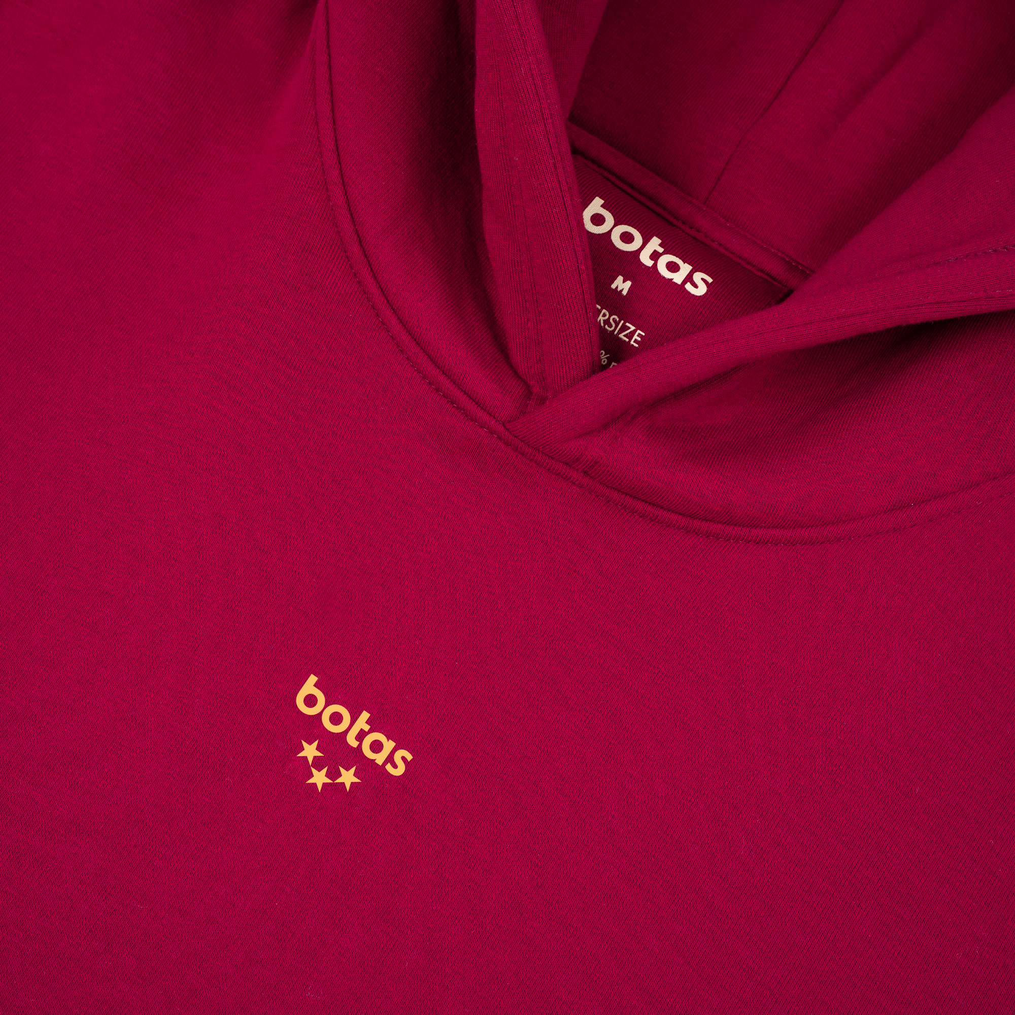 Mikina Hoodie Bordeaux