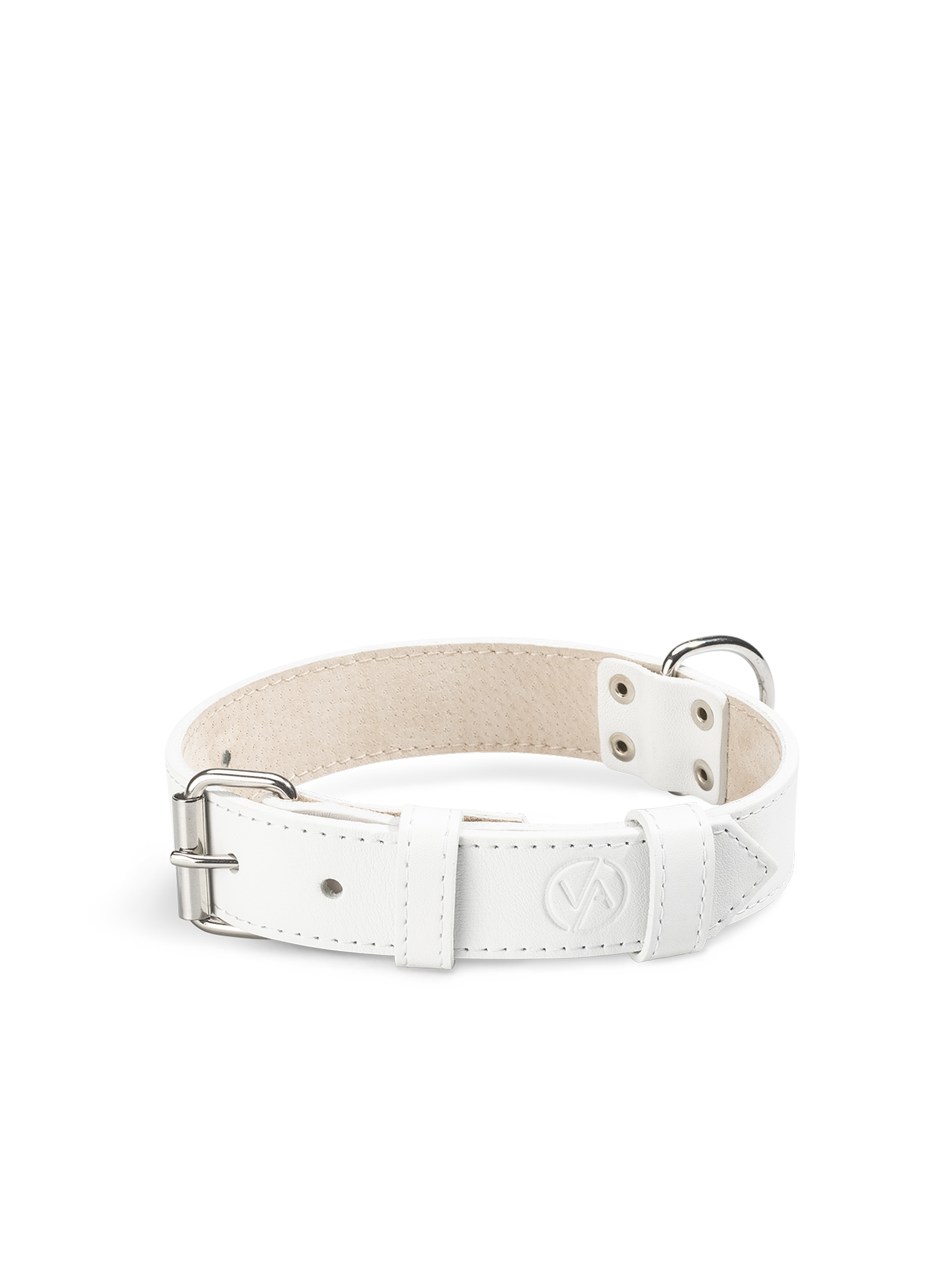 Obojek White - 35 mm