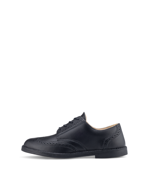 Brogue Low Dark Brown Black