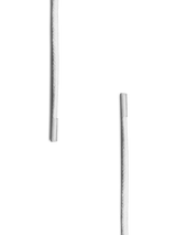 Voskované Tkaničky Kulaté White