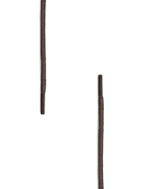 Voskované Tkaničky Kulaté Brown