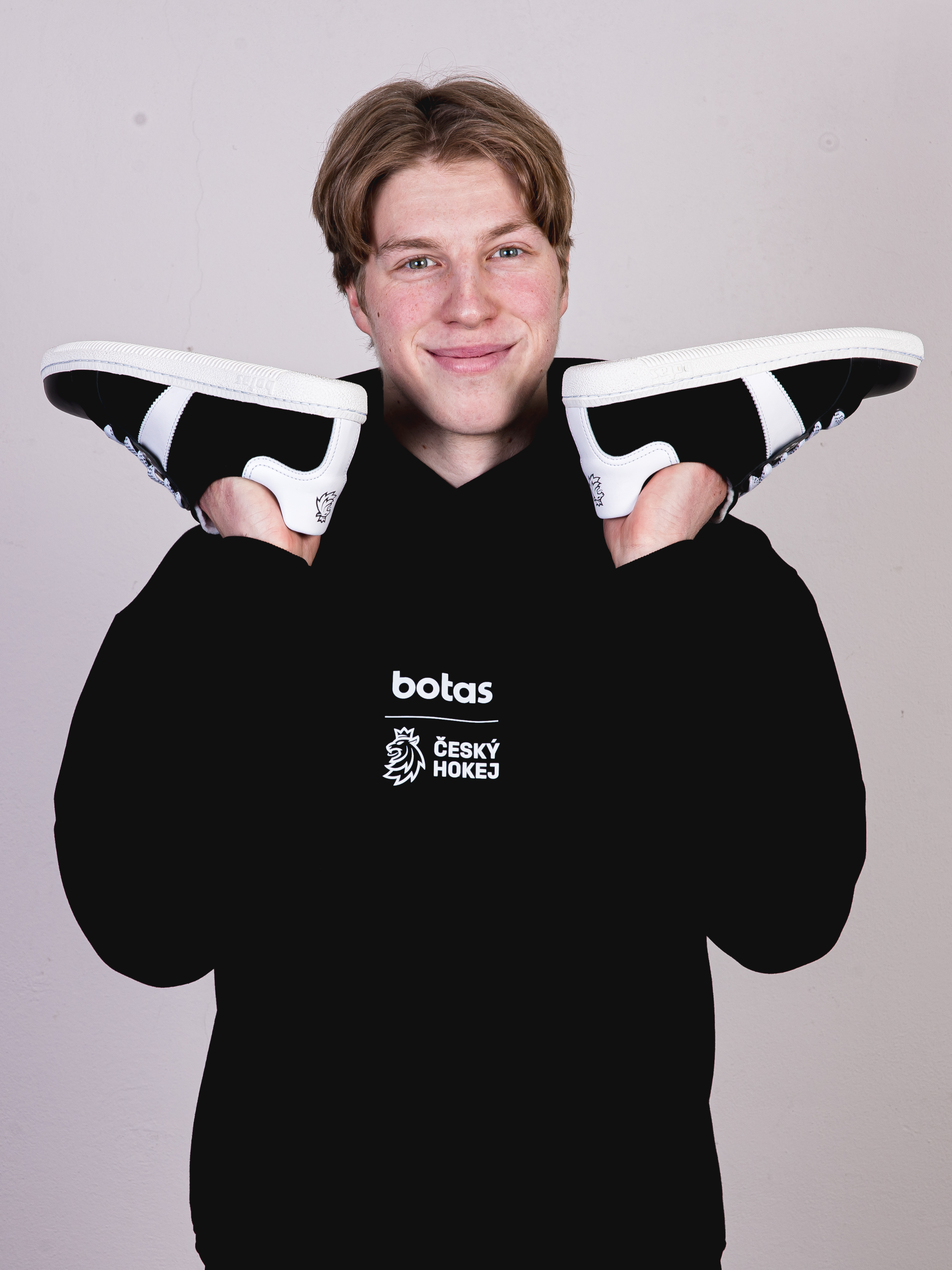 Mikina Botas × Český hokej Black
