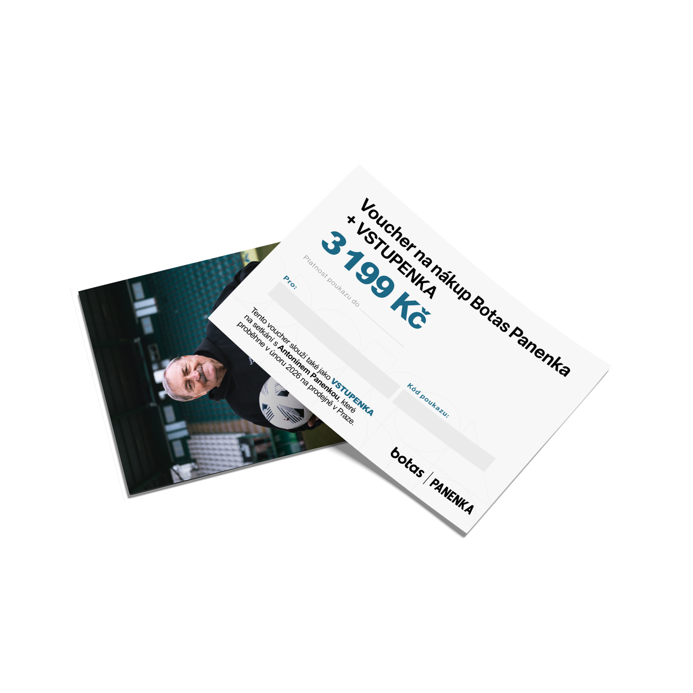 Poukaz na Botasky Panenka + setkání s legendou