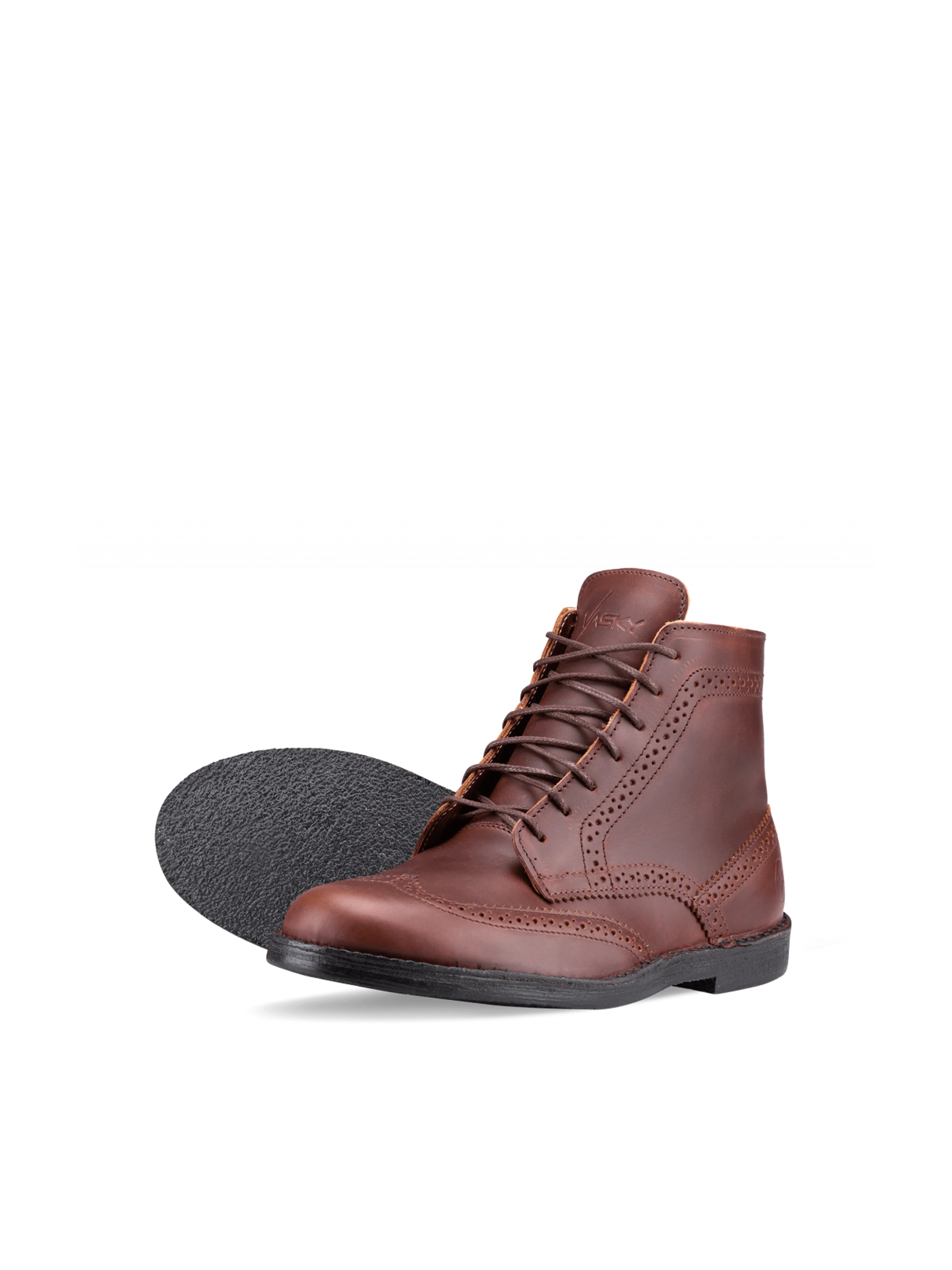 Brogue High Dark Brown