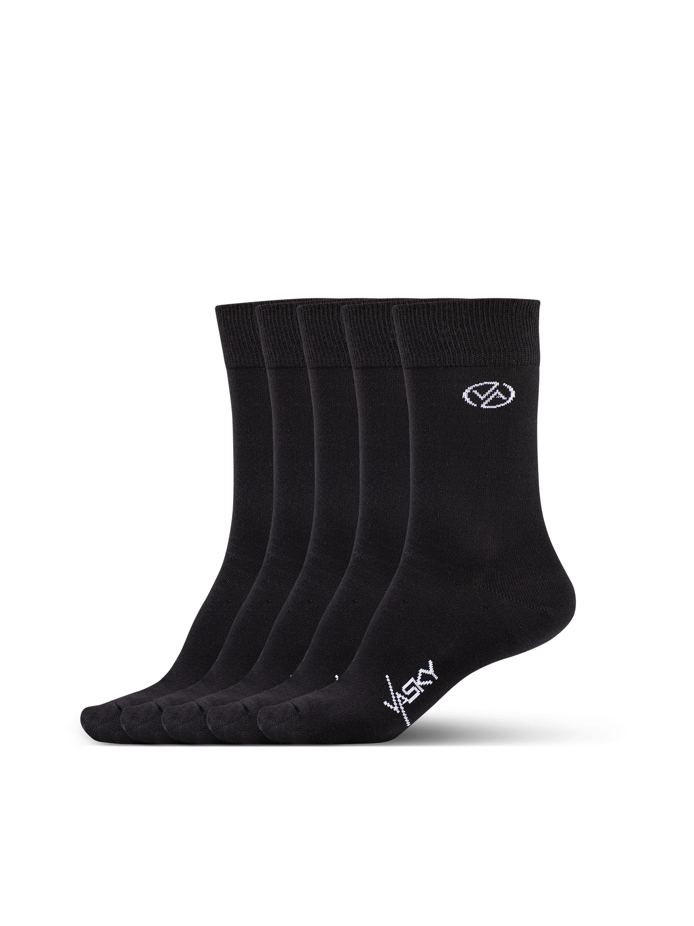 5 x Ponožky Vysoké Černé